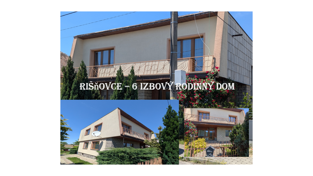 exkluzívny predaj zariadený 6 izbový rodinný dom, pozemok 1270 m2, Rišňovce