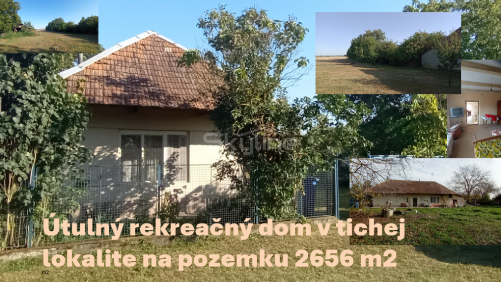 REZERVOVANÉ na predaj vidiecky dom, pozemok 2656 m2, Medvecké, Levice
