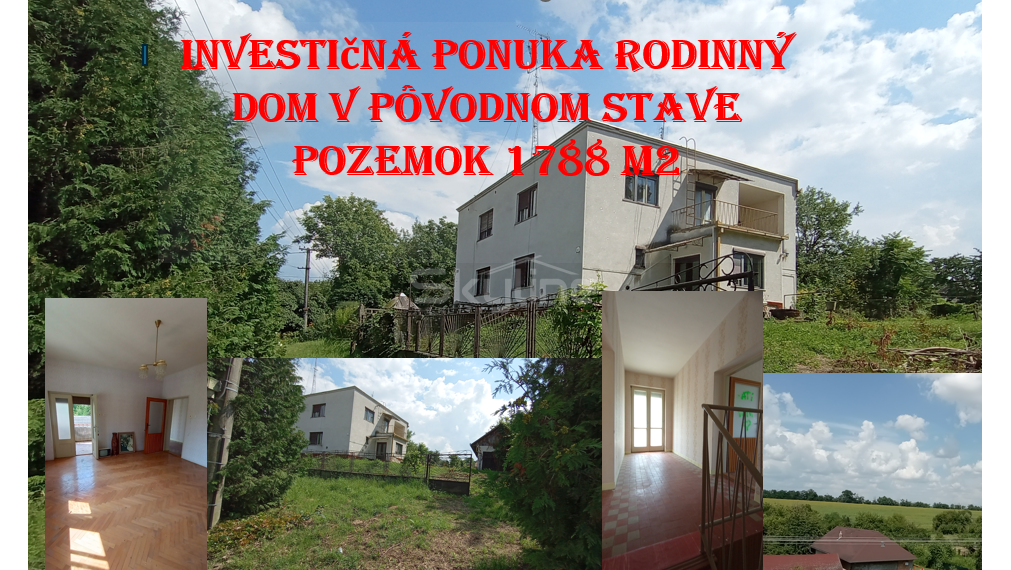 Exkluzívny predaj - 5 izbový rodinný dom, tichá lokalita v obci Keť, Levice