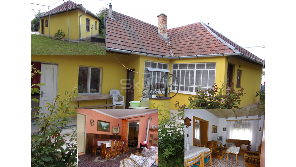 predaj zariadený vidiecky dom 90 m2, pozemok 1360 m2, pôvodný stav, Čaka, Levice