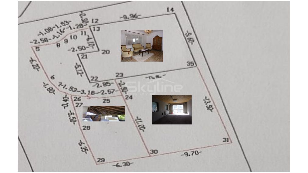 Exkluzívne na predaj rodinný dom, rekonštrukcia,  pozemok 2576 m2, Kolta, Nové Zámky