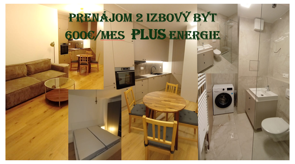 Prenájom 2izb byt v rezidencii Riviéra, Nitra