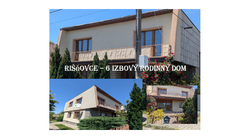 exkluzívny predaj zariadený 6 izbový rodinný dom, pozemok 1270 m2, Rišňovce