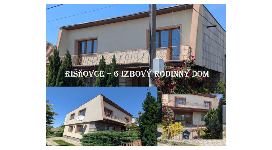 exkluzívny predaj zariadený 6 izbový rodinný dom, pozemok 1270 m2, Rišňovce