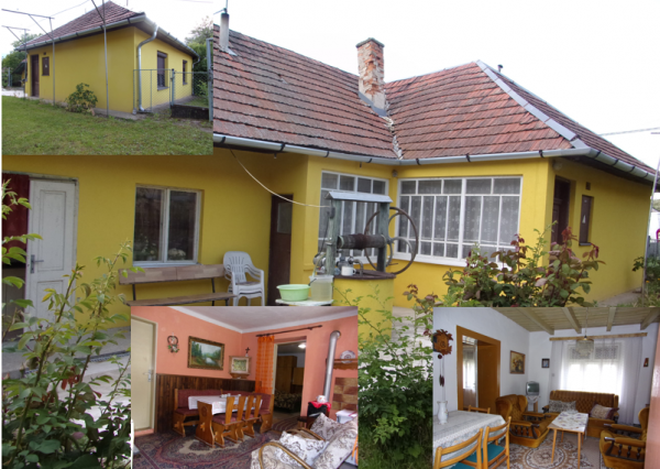 predaj zariadený vidiecky dom 90 m2, pozemok 1360 m2, pôvodný stav, Čaka, Levice