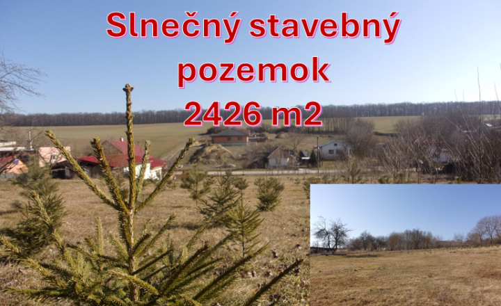 Predaj stavebný pozemok 2426 m2, tichá lokalita, blízkosť termálneho kúpaliska Podhájska - fotografia 9