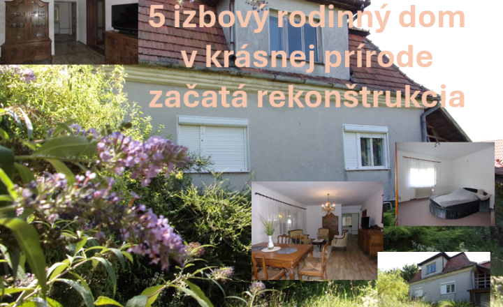 Exkluzívne na predaj rodinný dom, rekonštrukcia,  pozemok 2576 m2, Kolta, Nové Zámky